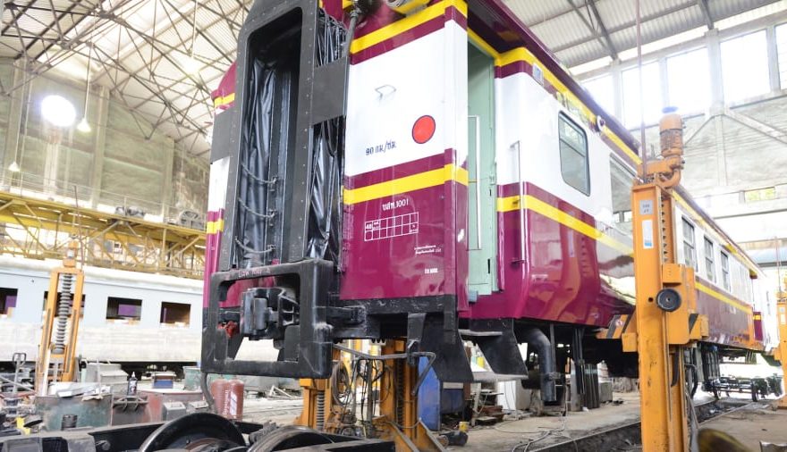 Bangkok's hidden train repair yard keeps Thailand on its rails